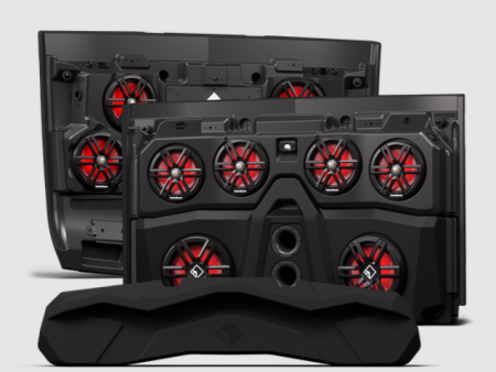 Rockford Fosgate 18+ Polaris Ranger Crew Front & Rear Audio Roof For Cheap