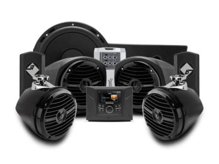 Rockford Fosgate 16-21 Polaris General 1000 EPS Deluxe   17-21 General 4 400 Watt Stereo Kit For Cheap