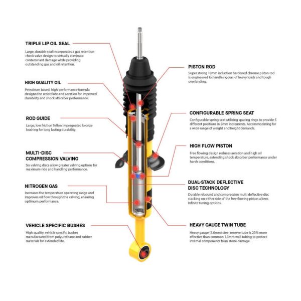 ARB   OME Nitrocharger Plus Shock D-MAX BT-50 - Rear Online Sale