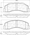 StopTech Performance 10-14 Ford F-150 Front Brake Pads Online Hot Sale