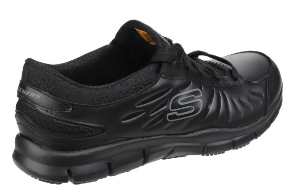 Skechers SK76551EC Work Relaxed Fit Eldred SR Womens Lace Up Work Shoe Supply