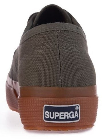 Superga 2750 Cotu Classic Gum Mens Lace Up Canvas Trainer For Cheap