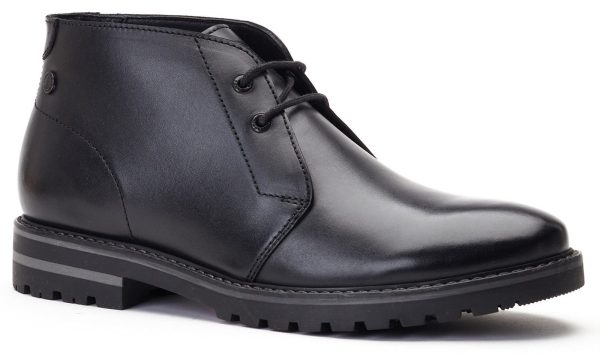 Base London Swan Waxy Mens Leather Chukka Boot Online now