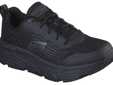 Skechers 200021EC Max Cushioning Elite SR Mens Lace Up Work Shoe Online Sale