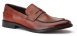 Base London Danbury Mens Leather Penny Loafer For Sale