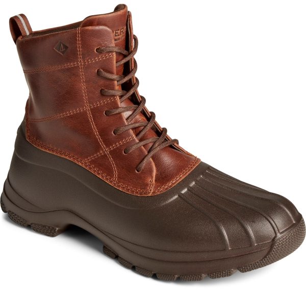 Sperry Duck Float Mens Leather Lace Up Ankle Boot Online