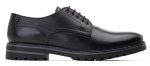 Base London Halsey Waxy Mens Leather Lace Up Derby Shoe Sale