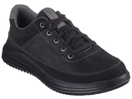 Skechers 204875 Proven Aldeno Mens Leather Lace Up Trainer Online Sale