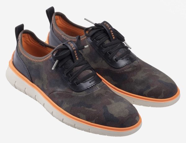 Cole Haan Generation ZeroGrand Mens Leather Lace Up Trainer Sale