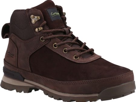 Cotswold Yanworth Mens Waterproof Leather Lace Up Hiking Boot on Sale