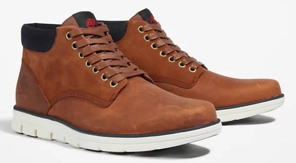 Timberland A13EE Bradstreet Mens Leather Lace Up Chukka Boot Fashion