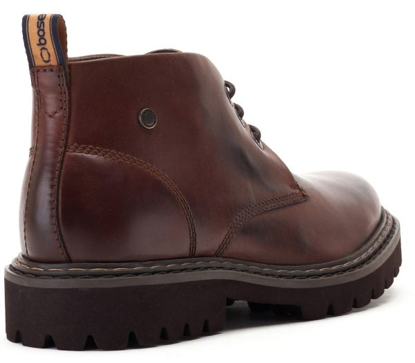 Base London Lomax Mens Leather Chukka Boot Hot on Sale