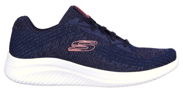 Skechers Ultra Flex 3.0 Best Time Womens Lace Up Trainers Online Hot Sale