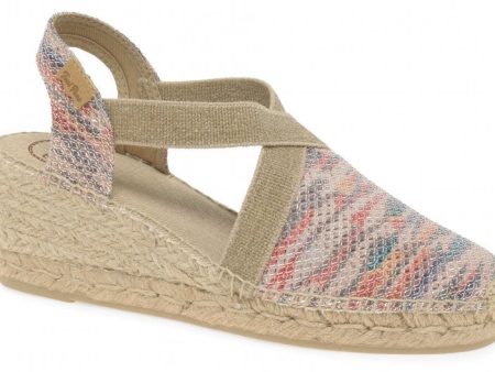 Toni Pons Triton Womens Wedge Heeled Espadrille For Sale