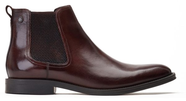 Base London Bradwell Waxy Mens Leather Chelsea Boot For Cheap