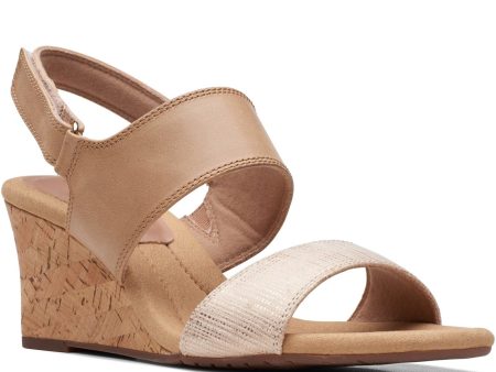 Clarks Kyarra Faye Womens Wedge Heeled Sandal Online now