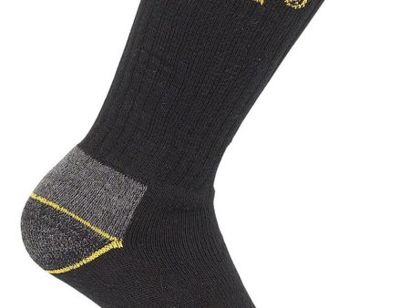 3 Pair CAT Crew Work Socks Hot on Sale