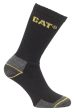 3 Pair CAT Crew Work Socks Hot on Sale