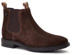 Base London Nelson Mens Suede Leather Chelsea Boot Online Sale