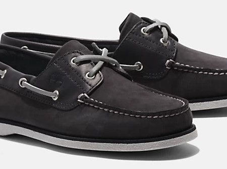 Timberland A5QWR Classic 2 Eye Mens Leather Boat Shoe Discount