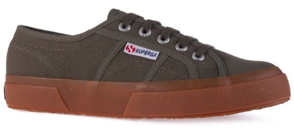 Superga 2750 Cotu Classic Gum Mens Lace Up Canvas Trainer For Cheap