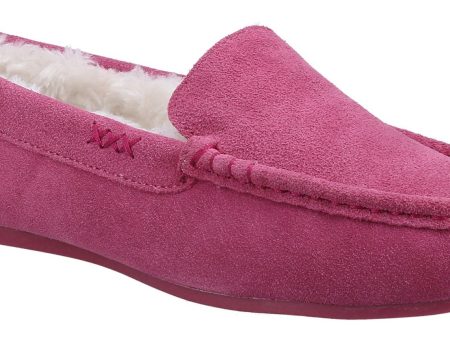 Hush Puppies Annie Womens Suede Mocassin Slipper Supply