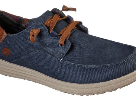 Skechers 210116 Melson Planon Mens Slip On Casual Shoe For Cheap