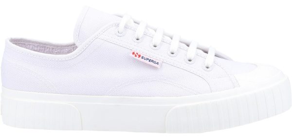 Superga 2630 Stripe Mens Lace Up Trainer For Sale