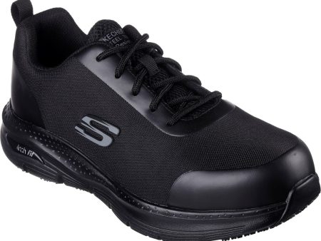 Skechers 200086EC Arch Fit SR Ringstap Mens Lace Up Safety Trainer For Sale