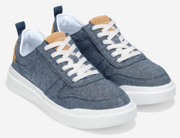 Cole Haan GrandPro Rally Canvas Womens Lace Up Trainer Sale