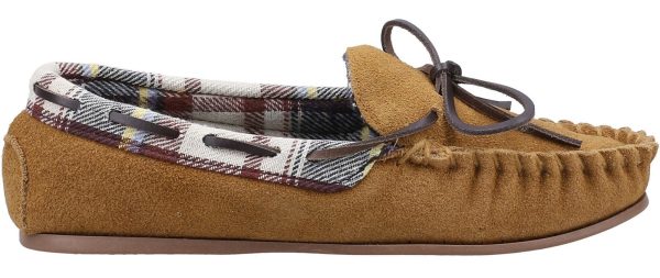 Cotswold Chatsworth Womens Suede Leather Slipper Fashion