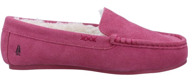 Hush Puppies Annie Womens Suede Mocassin Slipper Supply