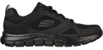 Skechers 232398 Track - Syntac Mens Leather Lace Up Trainer Fashion