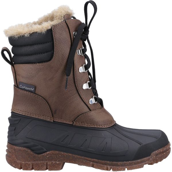 Cotswold Hatfield Womens Lace Up Hybrid Weather Boot For Cheap