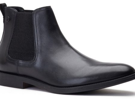 Base London Bradwell Waxy Mens Leather Chelsea Boot Hot on Sale