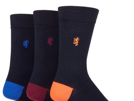 3 Pair Pringle Black Label Mens Bamboo Socks For Discount