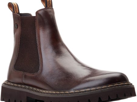 Base London Utah Mens Leather Chelsea Boot Online