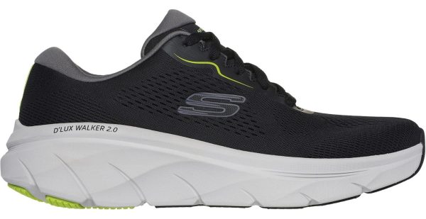 Skechers 232714 D Lux Walker 2.0 Mens Lace Up Trainer Online now