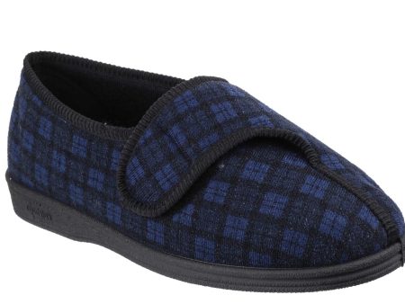 Comfylux George Mens Touch Fastening Full Slipper For Sale