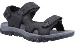 Cotswold Lansdown Mens Leather Touch-Fastening Sandal Online now