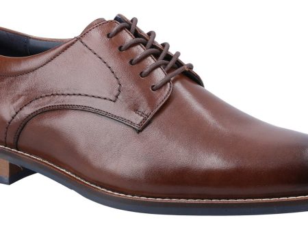 Hush Puppies Damien Mens Leather Lace Up Smart Shoe For Cheap