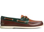 Sperry Authentic Original 2-Eye Tri-Tone Mens Boat Shoe Fashion