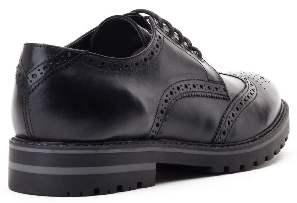 Base London Gibbs Waxy Mens Leather Lace Up Brogue Online Hot Sale