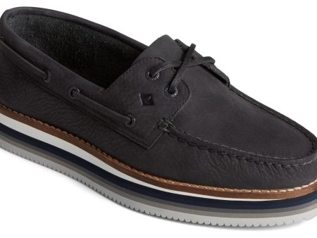 Sperry Authentic Original Stacked Mens Lace Up Boat Shoe Online Hot Sale