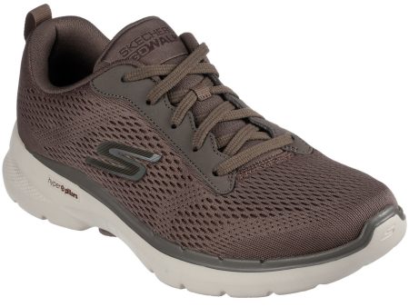 Skechers 216209 Go Walk 6 Avalo Mens Lace Up Trainer Cheap