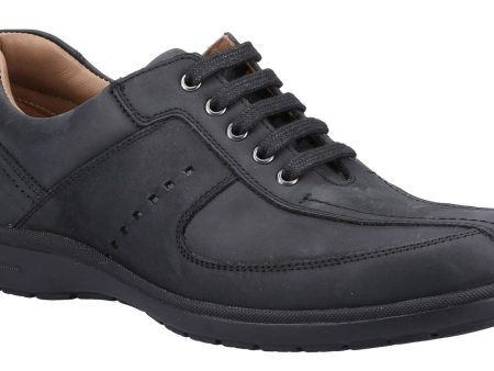 Fleet & Foster Bob Mens Leather Lace Up Casual Shoe Sale