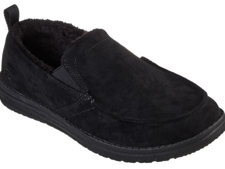 Skechers 210355 Relaxed Fit Melson Willmore Mens Slipper For Cheap