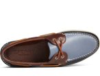 Sperry Authentic Original 2-Eye Tri-Tone Mens Boat Shoe Discount