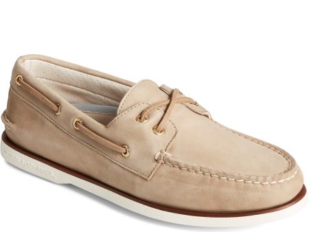 Sperry Gold Cup Authentic Original 2-Eye Cross Lace Mens Boat Shoe Sale