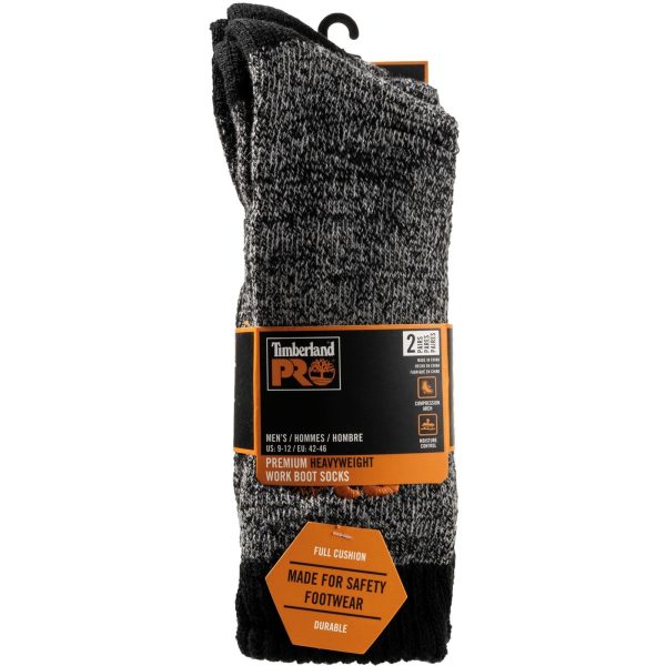 2 Pair Timberland Pro Heavyweight Boot Socks Cheap